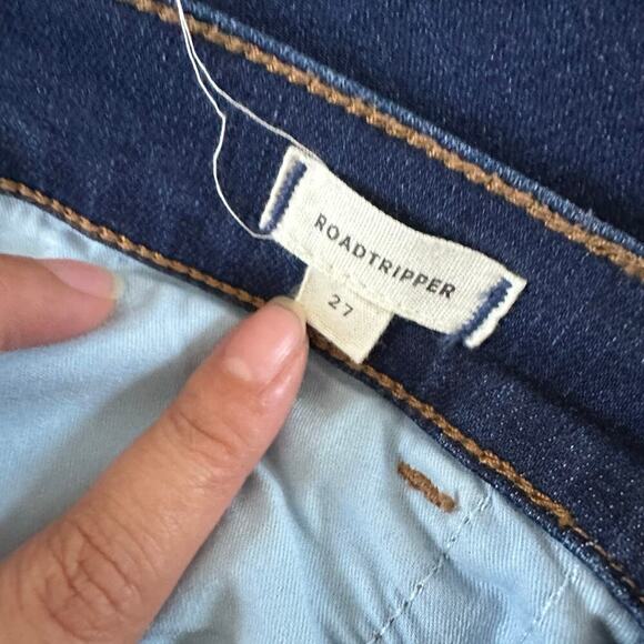Madewell Size 27 Roadtripper Skinny Jeans Jansen Dark Wash High Rise‎ - Picture 2 of 5